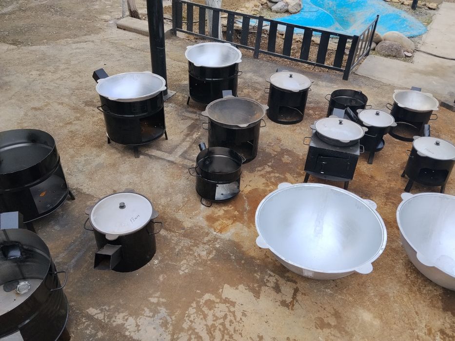 Ошақтар Мангалдар бар