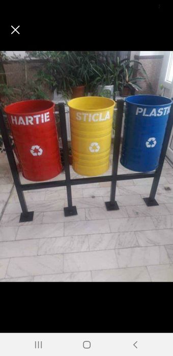 Vând cosuri de gunoi baci băncuțe mese  diferite modele