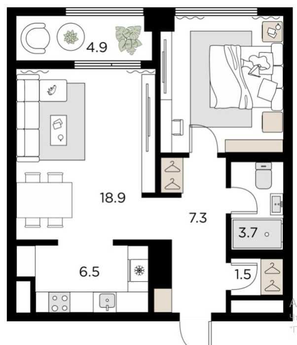 Квартиры в центре нового Ташкента от застройщика