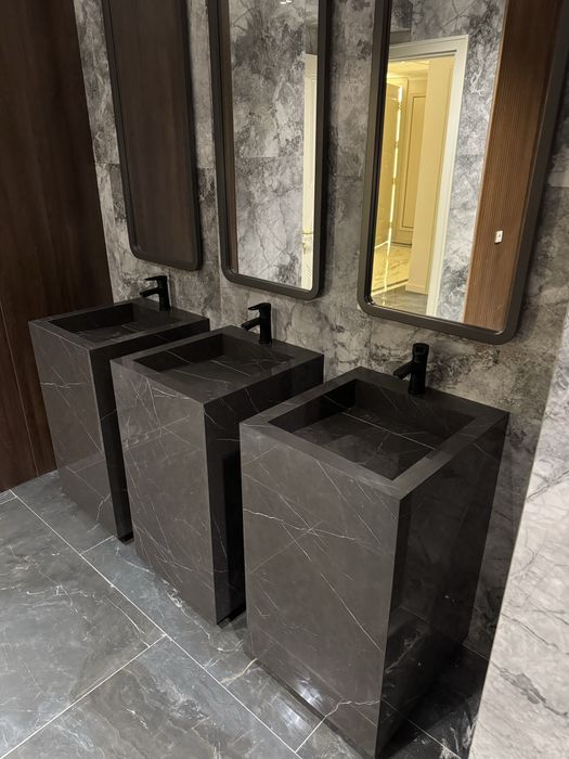 Раковина из керамогранита