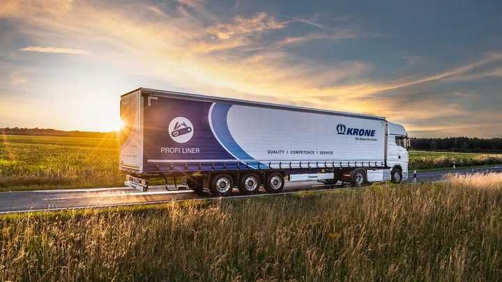 Новый Krone Profi Liner (Штора). Официальный дилер.