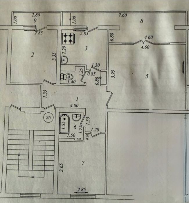 Prodam svoyu kvartiru Yunus obod 4kvartal 3kom
