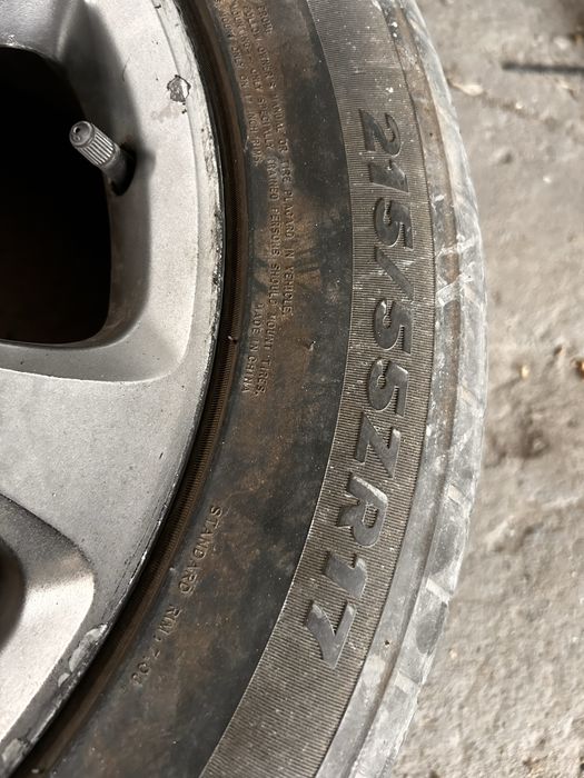 Диски с покрышкай 215/55/17