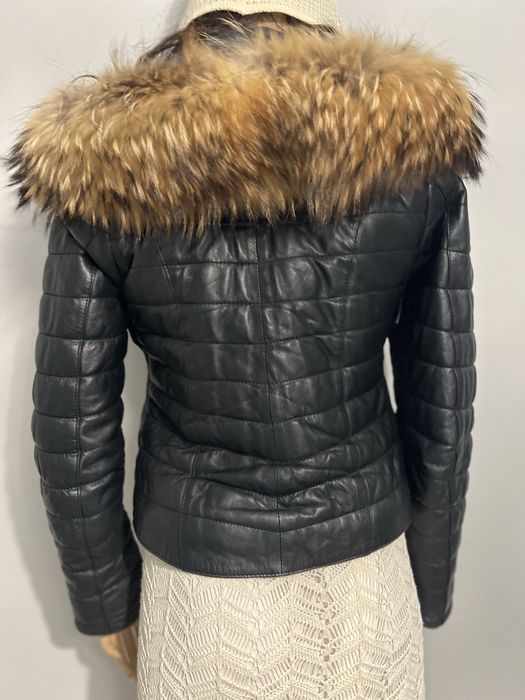 Яке от естествена агнешка кожа