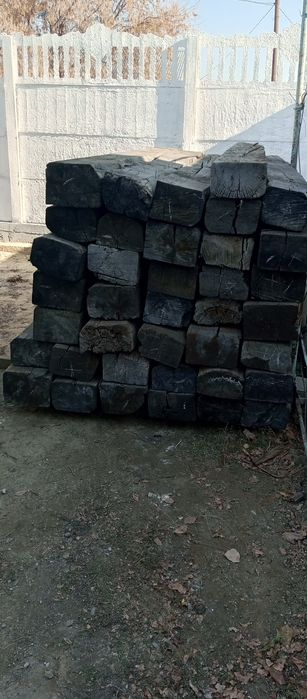 Деревянные строительные шпалы