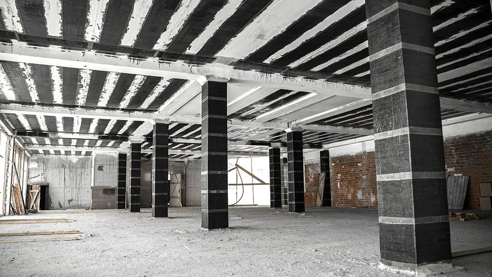 Углеродную ткань в строительстве