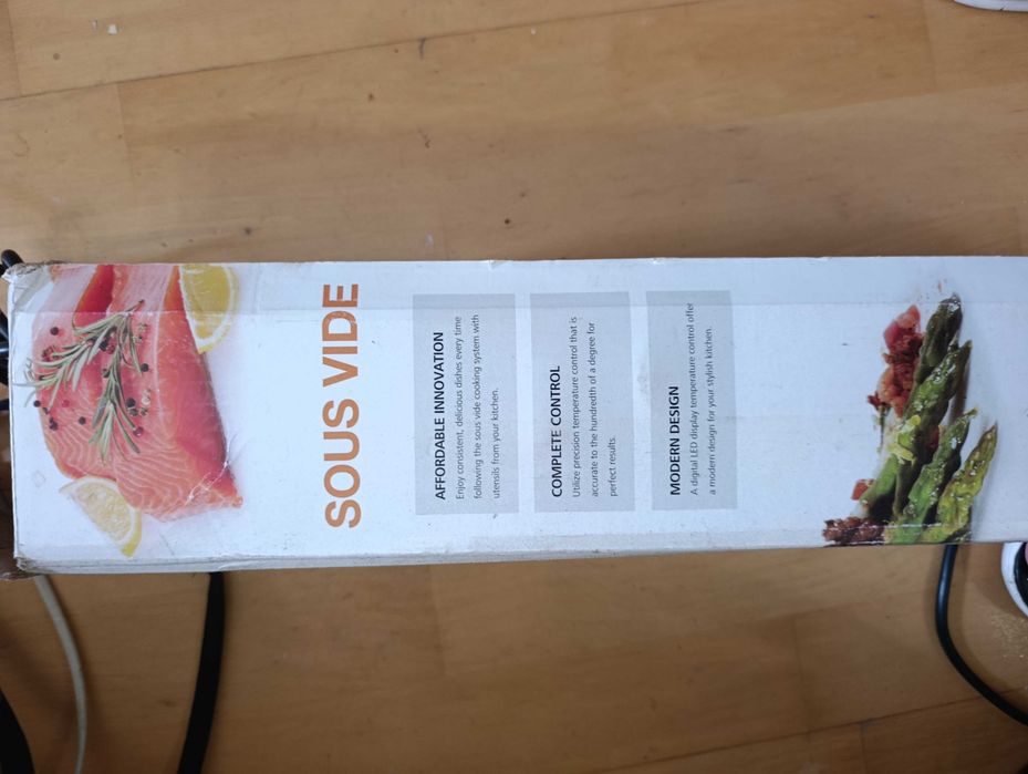 Sous vide - чисто нов е, но забравен и кутията е нарушена