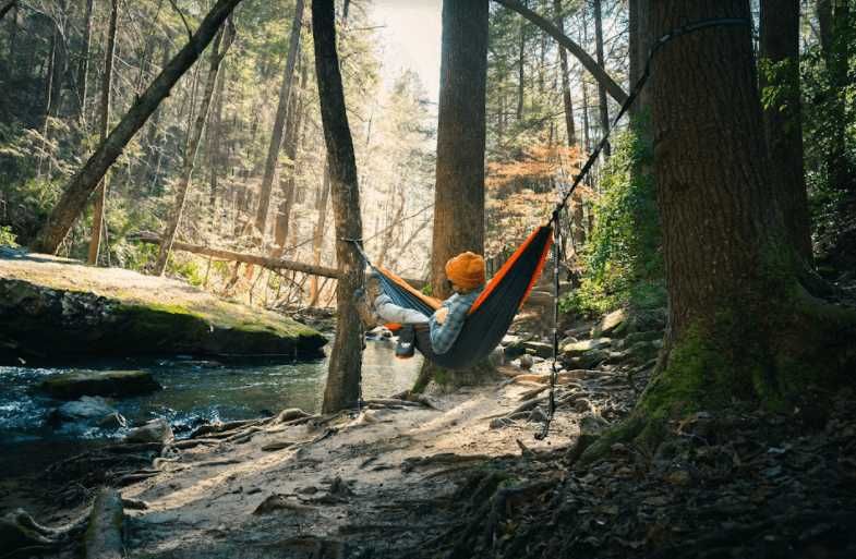 Колани Въжета с карабинери за лесно закачане на Хамак Люлка Тента х 3м