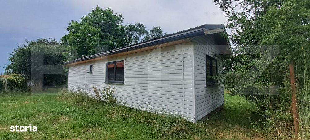Teren 1300 mp, cu tiny house moderna, in Satul Grid — Țara Fagarasu