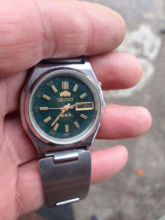 Мужской Часы. ORIENT. Automatic.Crystal 21 Jewels. Japan. 80х