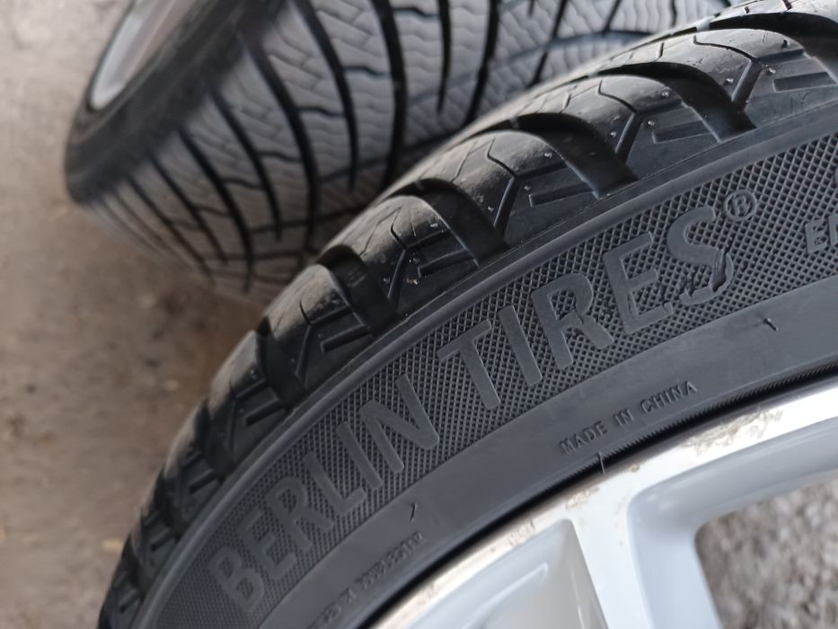 19ц.Оригинални джанти с всесезони гуми за Шкода 5х112