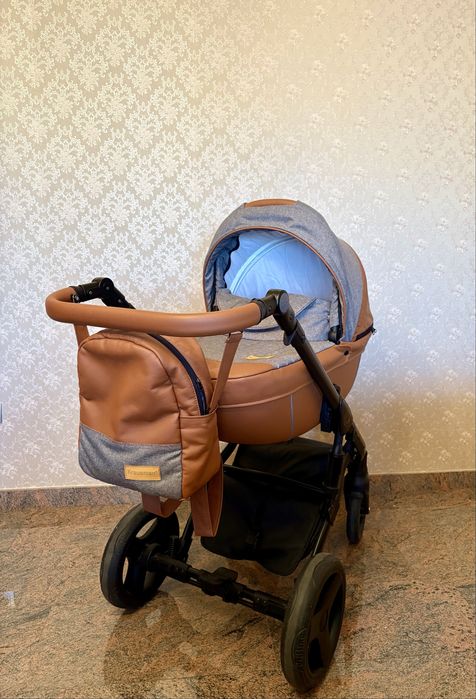 Krausman 3 în 1, landou, căruț sport și scoică