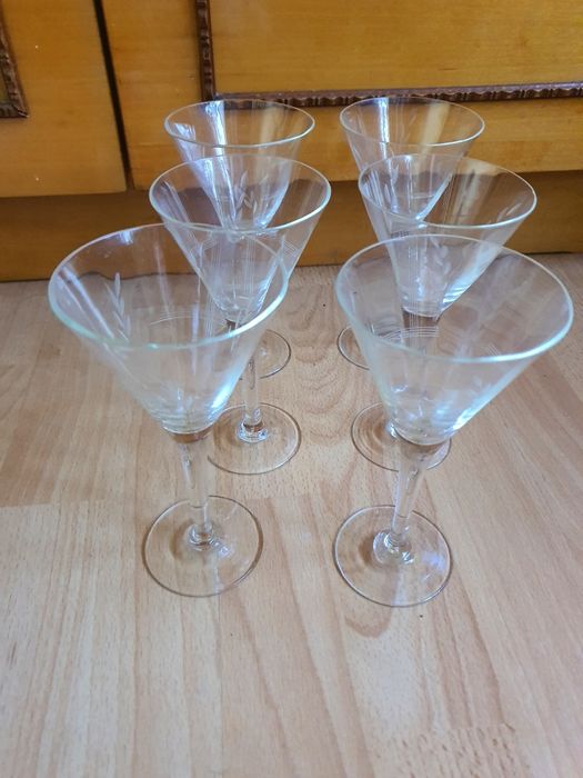 Set 6 pahare (sampanie) nefolosite
