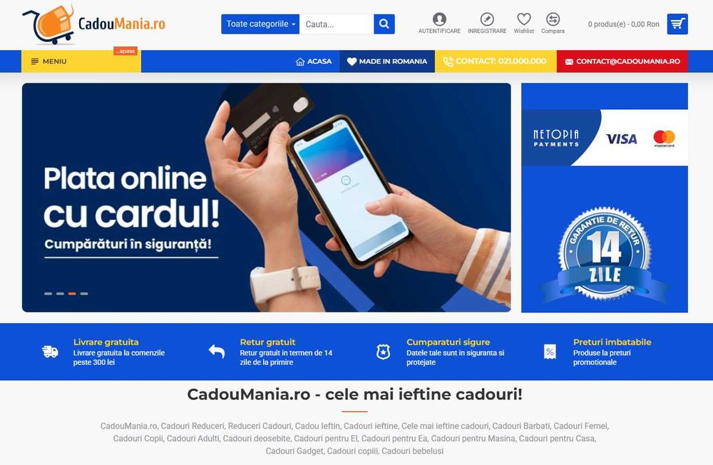 Magazin online la cheie