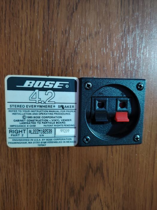 Vând boxe bose 4.2
