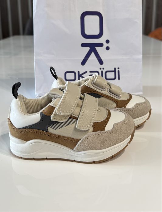 ЧИСТО НОВИ -Okaidi бебешки обувки - 20 размер