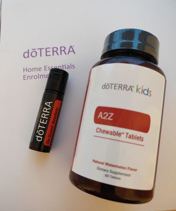 Vitamine A2z doTERRA cu On guard drops / On guard Beadlets / Pasta