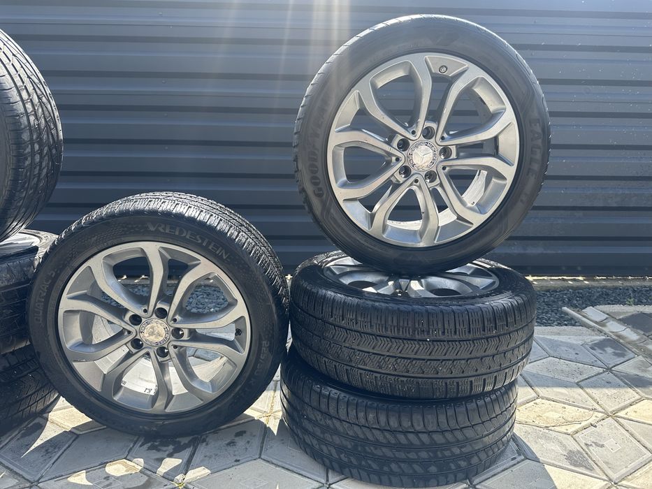 Jante aliaj Mercedes R17 + cauciucuri 225 / 50 / R17 et 48.5 A2054010200