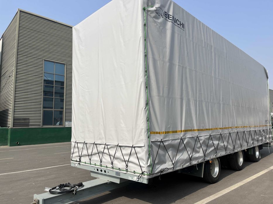 Үш осьті шнурлы тіркеме