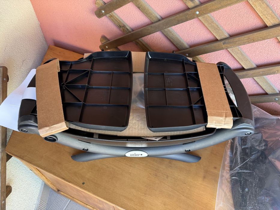 Газово барбекю WEBER Q 1200 ново и WeberQ1200 употребявано