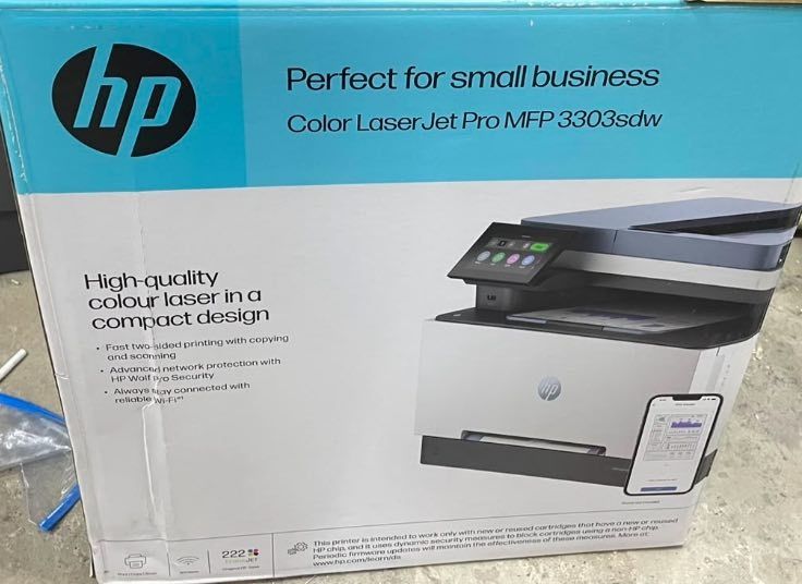 МФУ, принтер HP Colour JetPro MFP 3303sdw