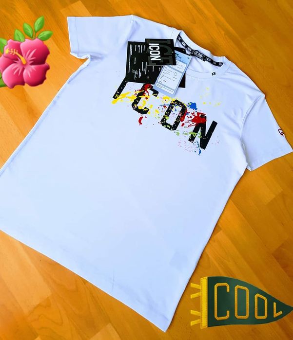 Tricou bumbac Dsquared, Italia, super model, super calitate