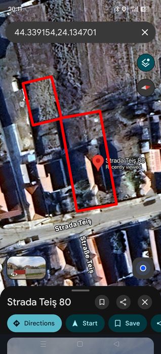 Casa si teren de vanzare in Teis, Bals - 1096 mp
