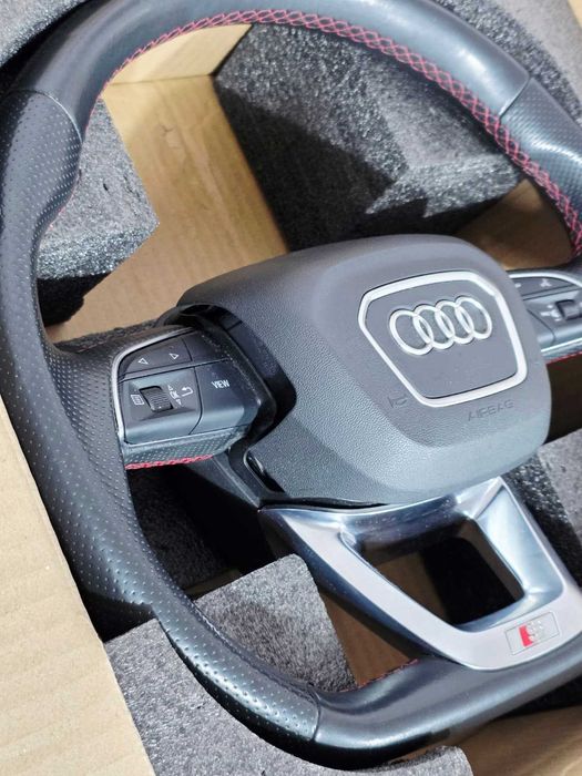 Volan Audi Q5 Q7 Q8 A3 A5 A7 A3 2021 S-Line Original –PADELE, AIRBAG