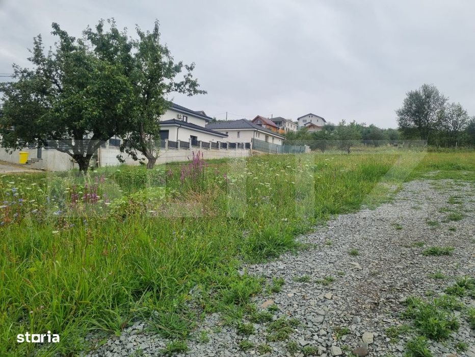 Teren 700 mp cu priveliste spre oras, disponibil si parcelat, Bistrita