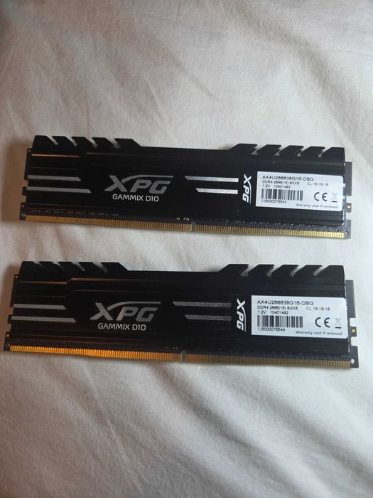 Adata XPG RAM 16gb DDR4 2666Mhz 2x8gb