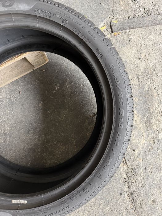 2 anvelope iarna 245/35/18 , Pirelli , RunFlat , DOT 2021 , 7 mm !