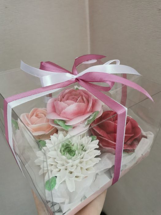 Зефирные букеты.