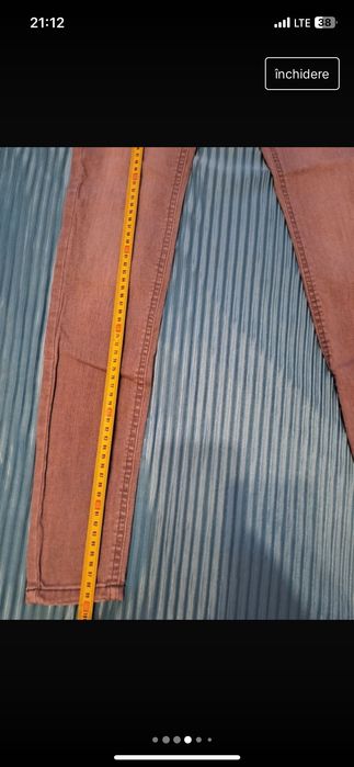 Vând jeans gri New Yorker
