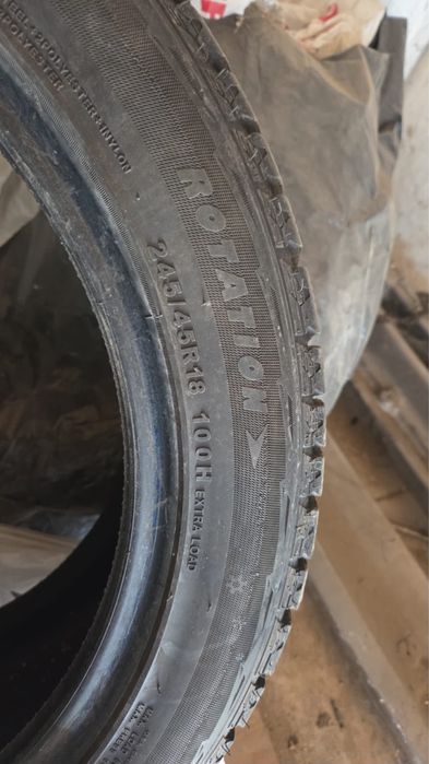 Шины почти новые