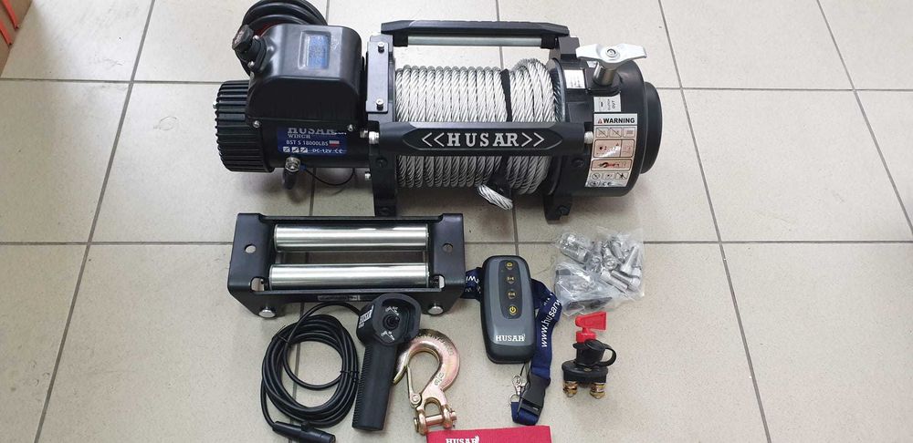 Husar Winch BST S 18000 lbs(trage 8165 kg) 12V