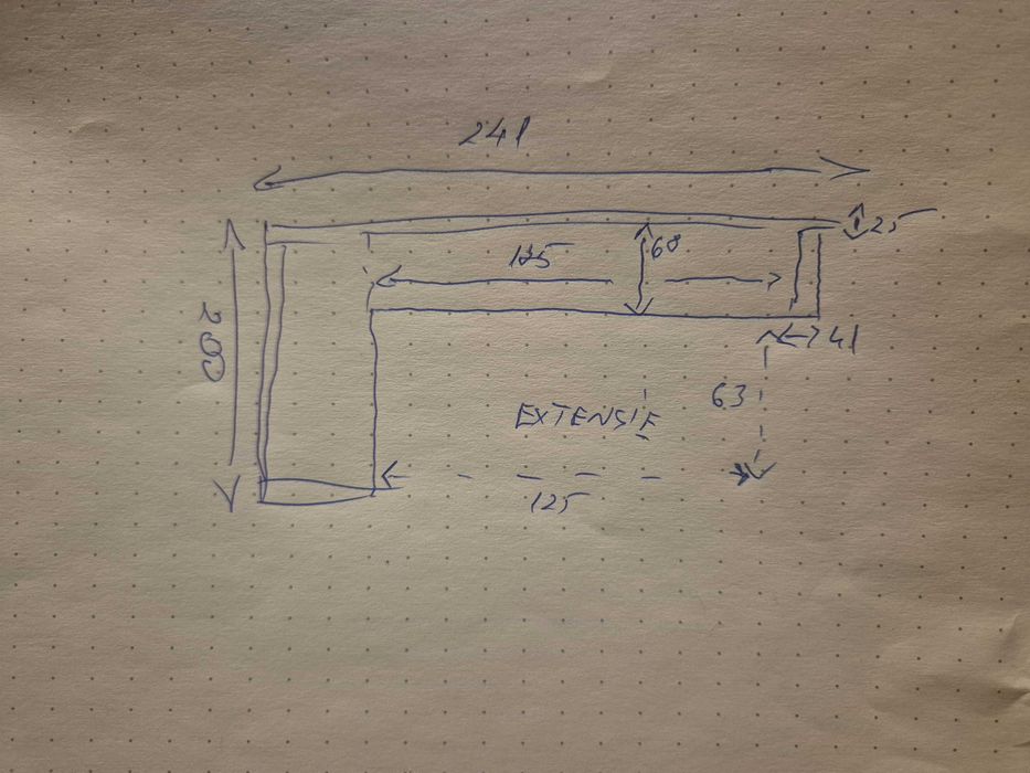 Vand canapea extensibila