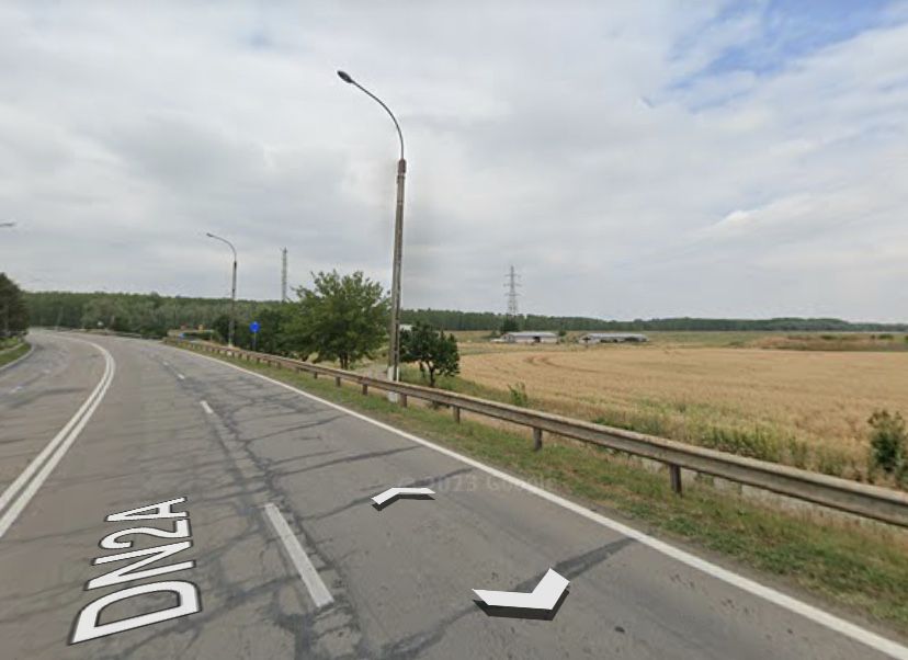 Teren extravilan lângă DN2A