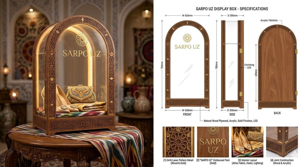 Sovg'a-sarpo qutilari yasaymiz | Samarqand