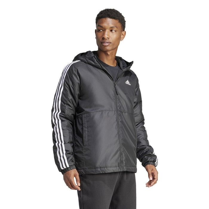 Geaca Adidas Essentials 3-Stripes Insulated Hooded Noua Originala (M)