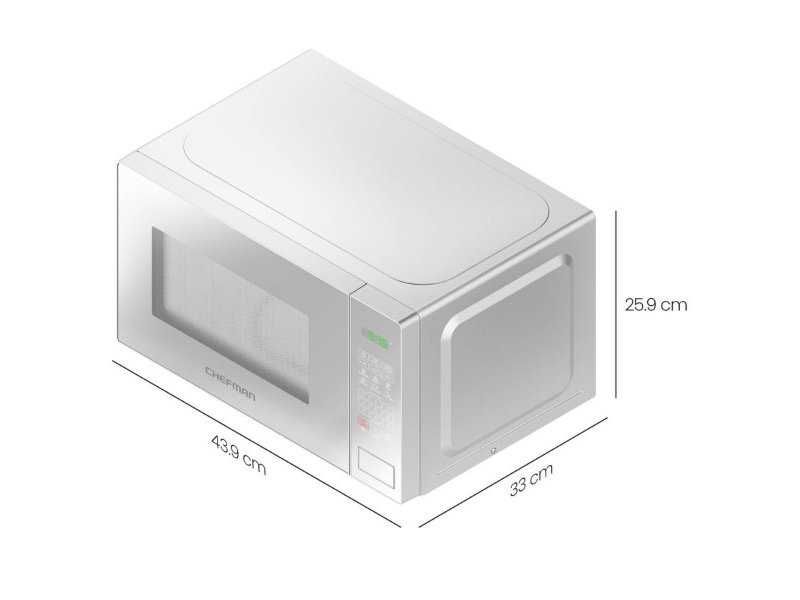 Микровълнова Фурна Chefman RJ55-7-SMR-UK, 20L, 800W