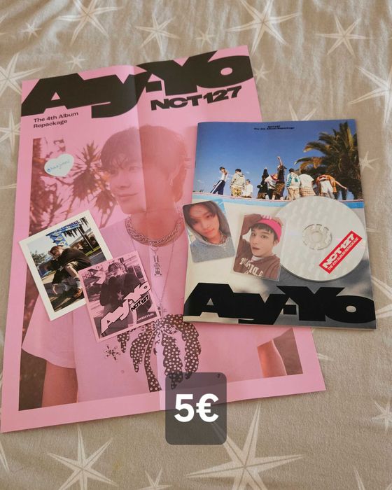 Kpop ALBUMS (nct 127, mark lee solo)