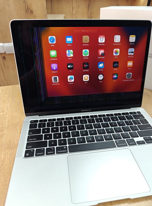 MacBook Air M1 | Макбук М1 | ОЗУ 8гб | 256гб | Экран повреждён