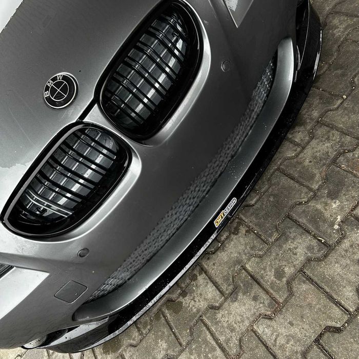 Prelungire Bară Față BMW Seria 5 E60/E61 - Negru Lucios