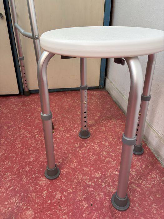 Scaun cu rotile, cadru aluminiu, scaun spalare, baston , carja