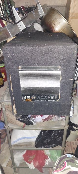 Колонка сабвуфер с усилителем