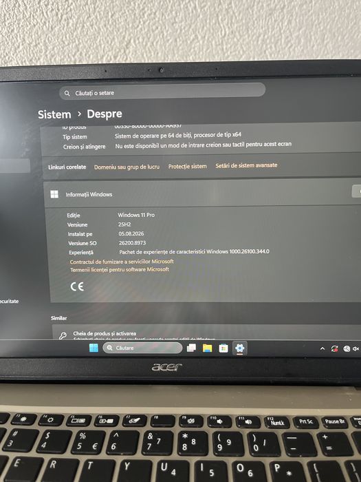 Vand Laptop Acer + Volan cu pedale