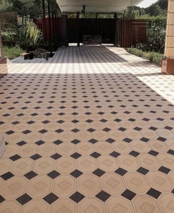 Брусчатка, Тротуарная плитка