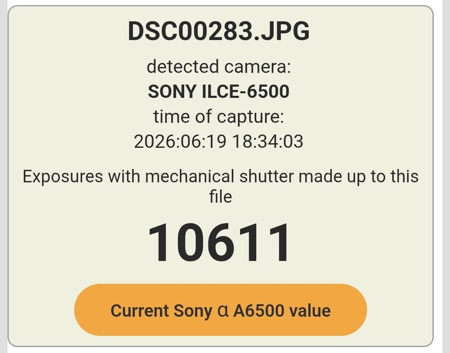 Sony a6500 + Sony f1.8 50mm