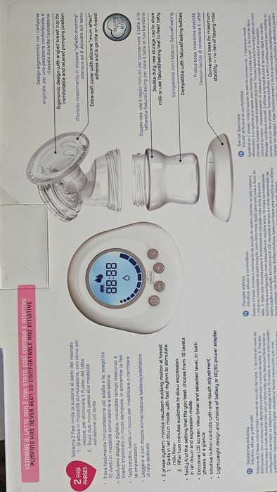 Pompa sân Chicco NaturallyMe