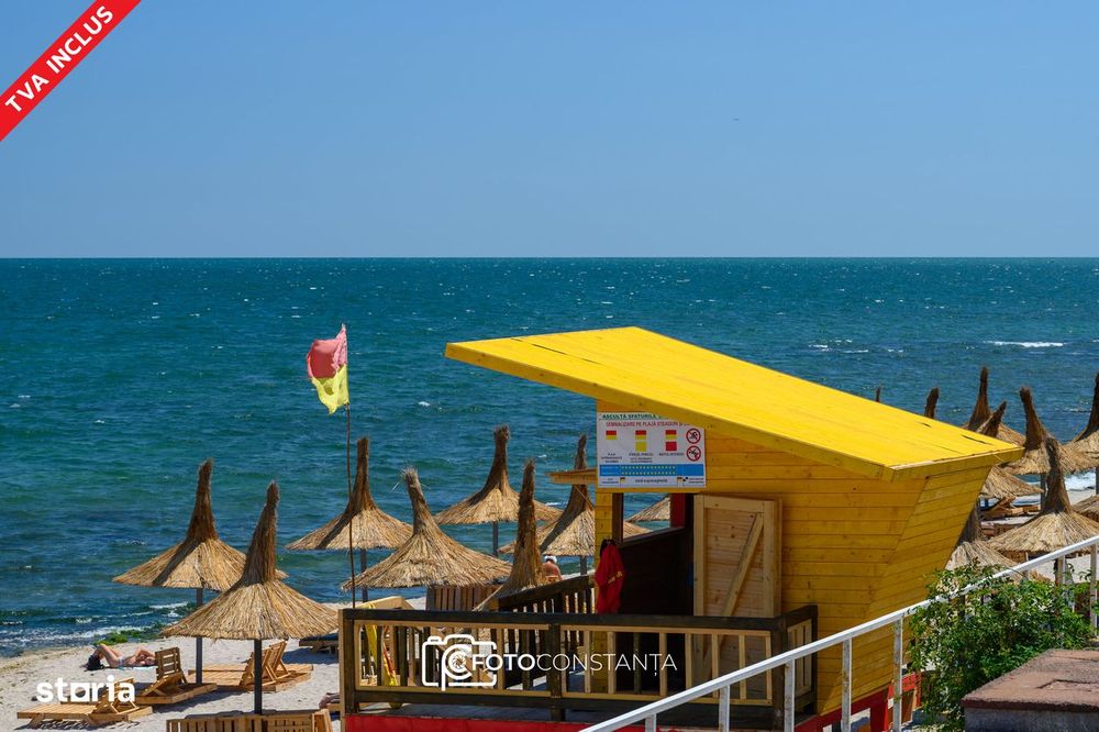 #Apartament cu 2 camere + terasă + grădină și piscină | Costinești